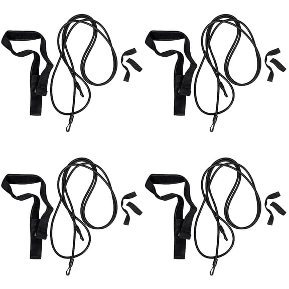 WORGEOUS 4 Sets Swim Resistance Band Kit Swim Training Belt Static Swimming Belt Static Swimming Equipment