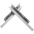 thumbnail image 1 of WORGEOUS 4 pcs  Drawer Slides Replacement Slides for Cabinet Wardrobe Furniture Drawer, 1 of 8