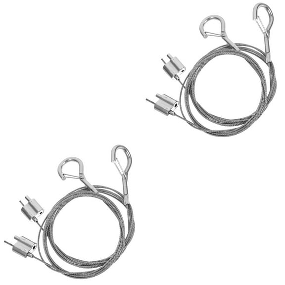 WORGEOUS 4 pcs Photo Frame Hanging Wires Chandelier Sign Hanging Rope Picture Wire Ropes