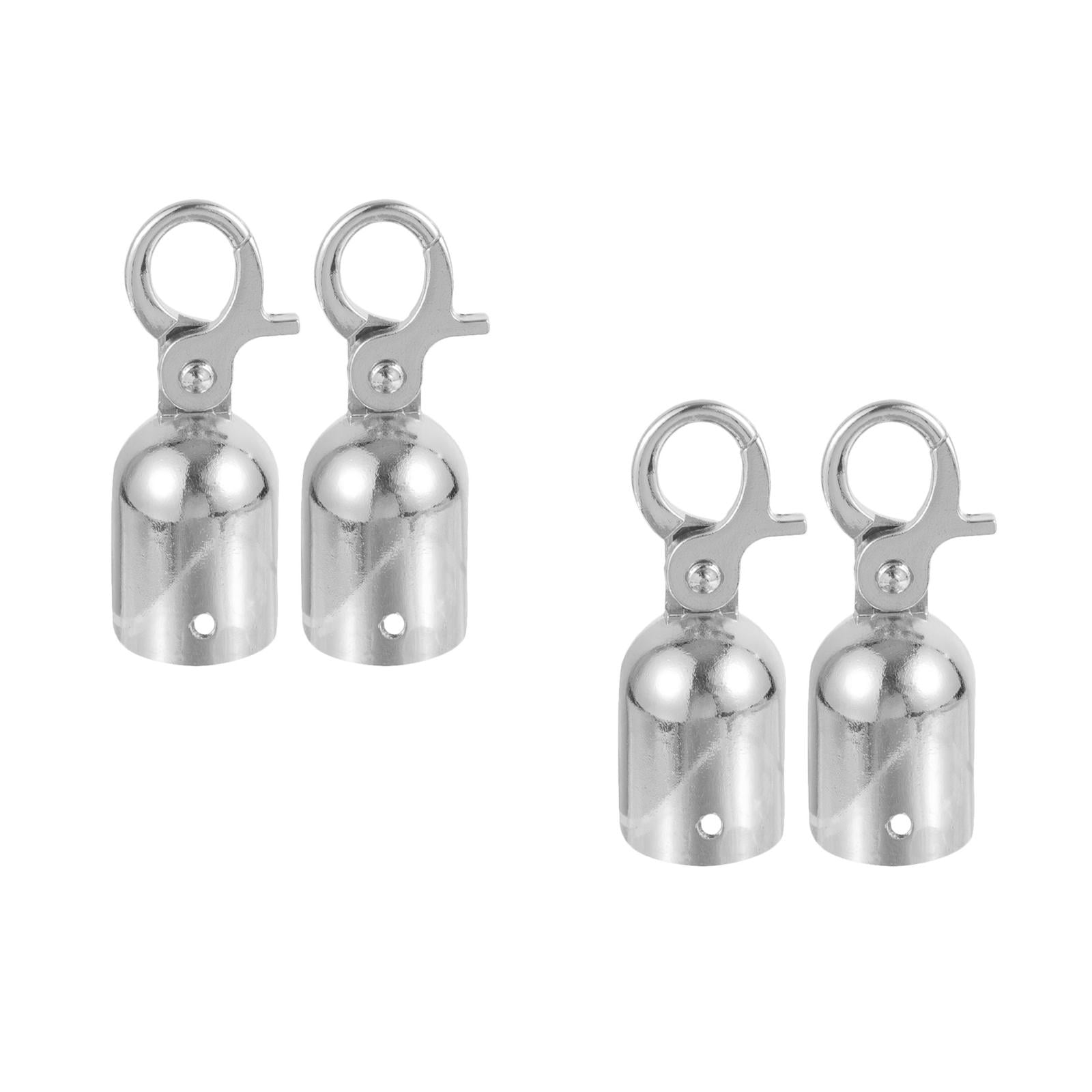 WORGEOUS 4 pcs Rope End Stoppers Snap Hook Decking Rope Fittings ...