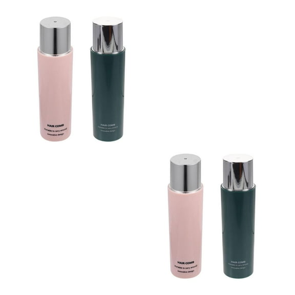 WORGEOUS 4 pcs Round Brush For Blow Drying And Styling Travel Hair Brush For Curly Hair Retractable Roll Brush For Women And Men Hair Brush