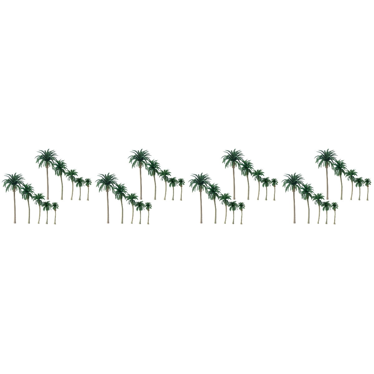 WORGEOUS 40 pcs Model Trees Model Trees for All Scenery Landscape ...