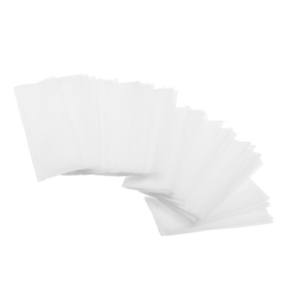 WORGEOUS 400 Pcs Seed Pots Biodegradable Planter Breathable Plant Bags 10X10X0.01cm White