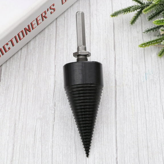 SWETRACE Carbon Steel Drill Bit for Tree Splitting Black 1 Set