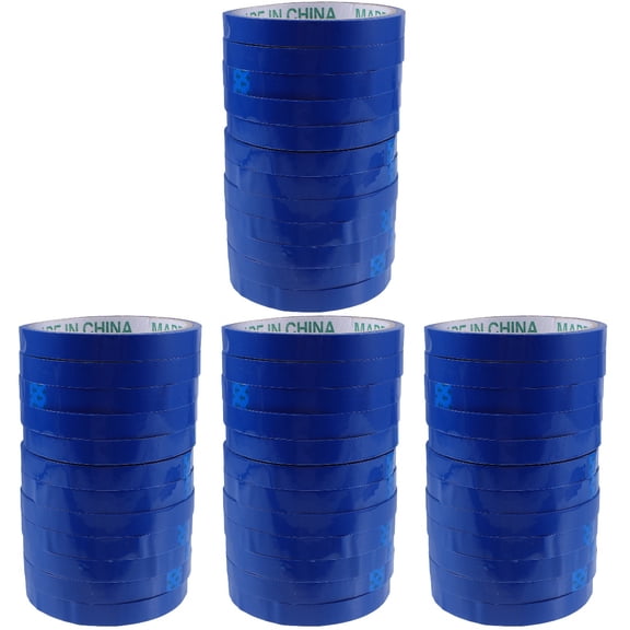 FUEENIRVA Blue Bopp Packing Tape Wear-Resistant for Everyday Use 48Pcs