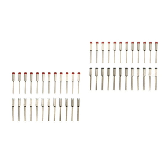 WORGEOUS 48 pcs -off Wheel Screw Mandrel Set Screw Mandrel for Rotary Tools