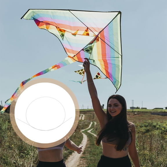 BESTYASH Kite Support Rods Bestyash High-Strength Plastic White for Drying 4Pcs