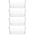 thumbnail image 1 of WORGEOUS 4pcs  Cable Management Tray Desk Household Desk Storage Rack Under Desk Cable Tray, 1 of 8