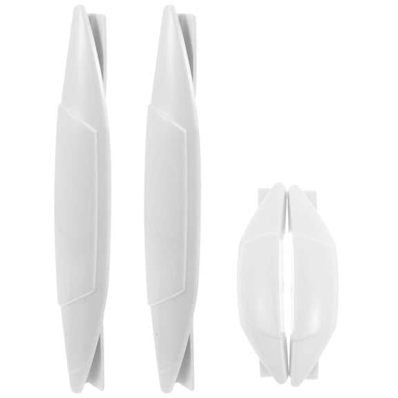 WORGEOUS 4pcs Car Door Edge Protection Device Self Adhesive Front Rear Door Anti Collision Stickers Decorative Accessories Compatible with Most Car Models