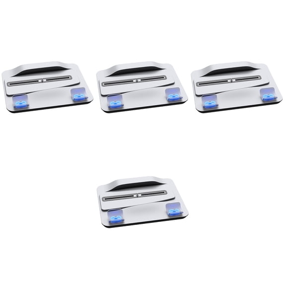 WORGEOUS 4pcs Charging Dock Compatible with PS5 Controller Multipurpose Cooling Stand for Game Console Accessories