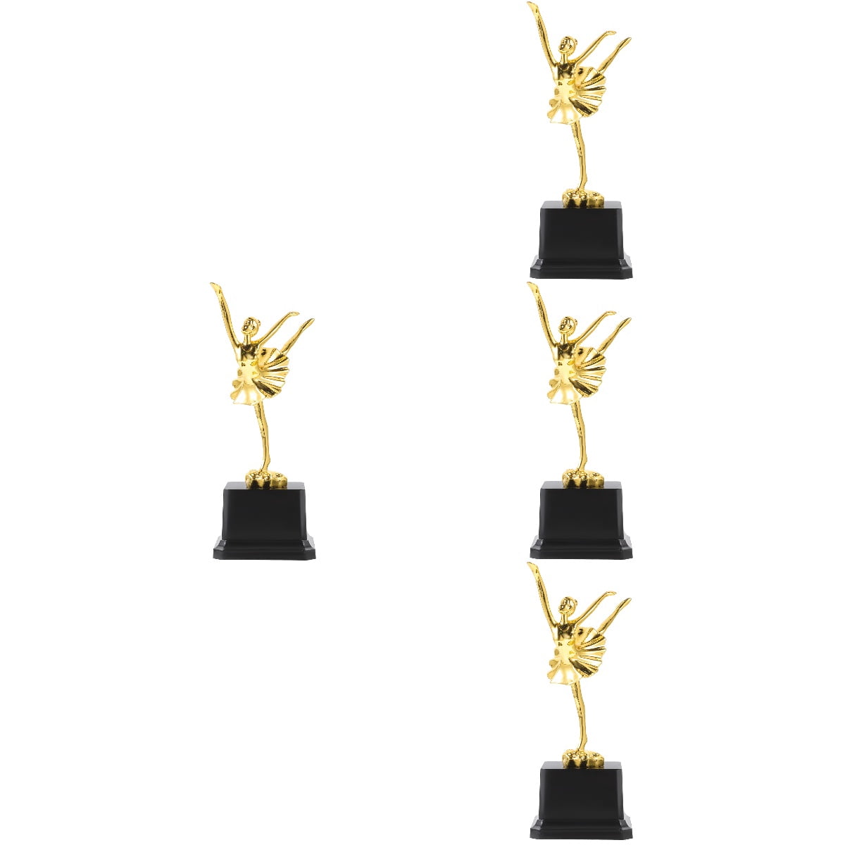 ADDHAT Plastic ce Competition Trophy - cate Design for Teens 4Pcs