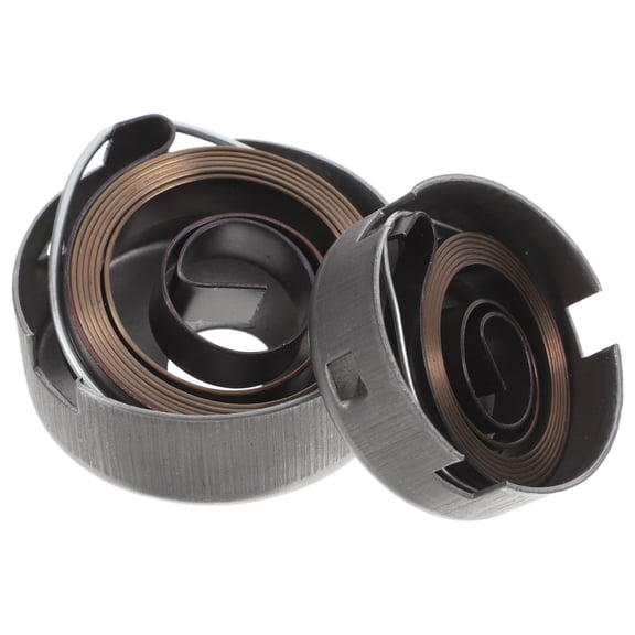 WORGEOUS 4pcs Drill Press Accessories Heavy Duty Coil Spindle Spring with Lids Drill Press Spring, and Quill Steel Return for Reliable Operation