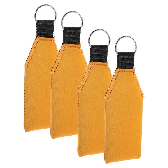 Worgeous 4pcs Floating Keychain for Water Sports - Floatable Key Fob Keychain Buoyant Keychain Key Floating Keyrings for Marine Boat, Fishing, Sailing, Kayakings