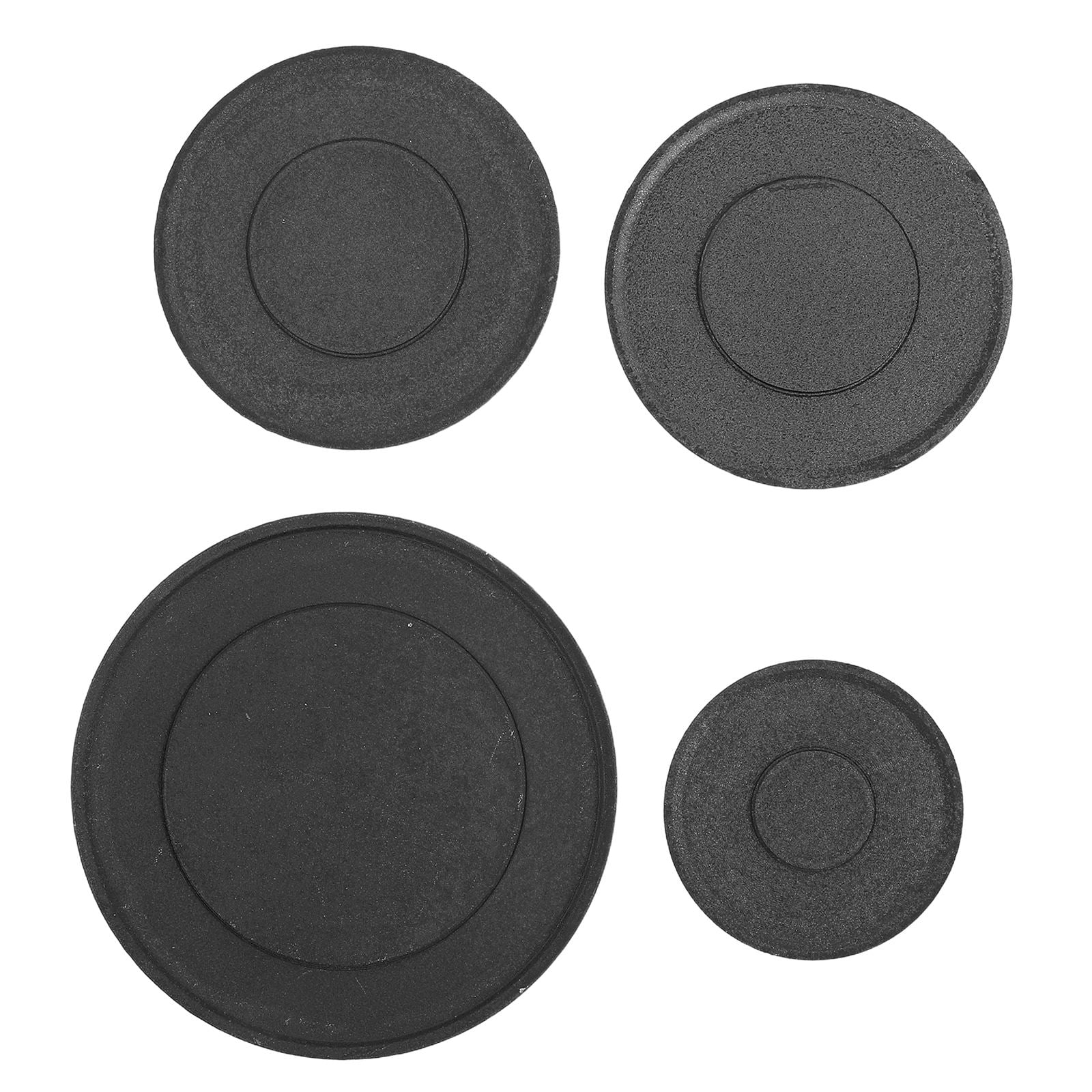 WORGEOUS 4pcs Gas Burner Flame Cap Covers For Gas Stoves Easy To Install And Clean Gas Burner Part Burner Gas Cooker Parts For Kitchen Compatible with SABAF