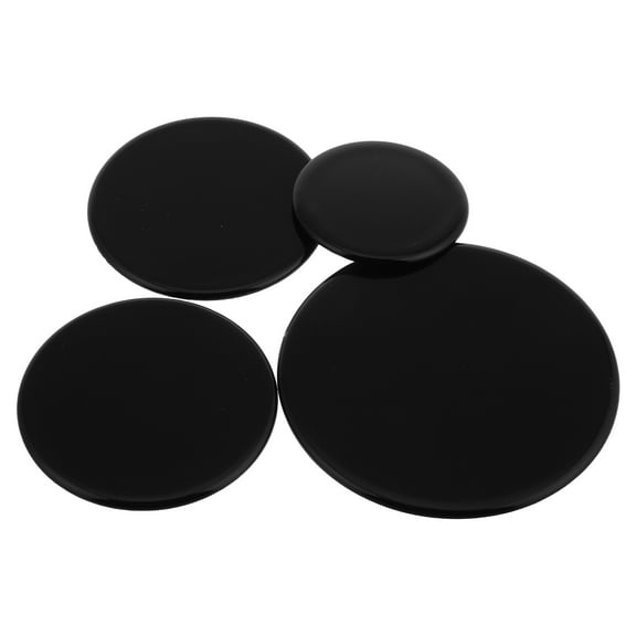 WORGEOUS 4pcs Gas Stoves Replacement Burner Covers Iron Gas Burner Covers Gas Stove Fire Caps Cooktop Burner Head Covers Stove Top Burner Caps for Kitchen Cooker Covers