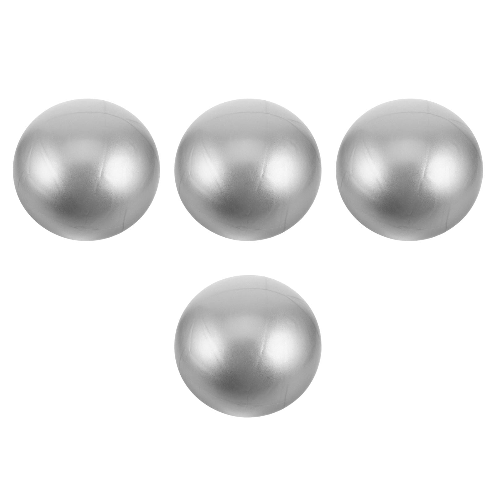 WORGEOUS 4pcs Mini Exercise Ball Pilates And Yoga Small Fitness Ball For Home Workouts And Physical Soft And Flexible Pvc