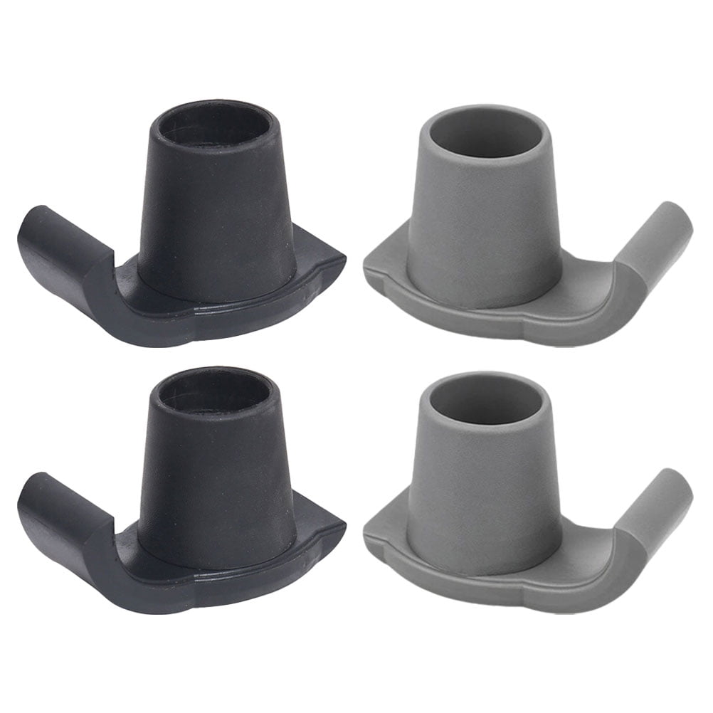 WORGEOUS 4pcs Replacement Walker Sliders Walkers For Seniors Accessories Walker Sliders Or Gliders Walker Skis Glides Walker Ski Guide Walker Glide Walker Accessories Glides