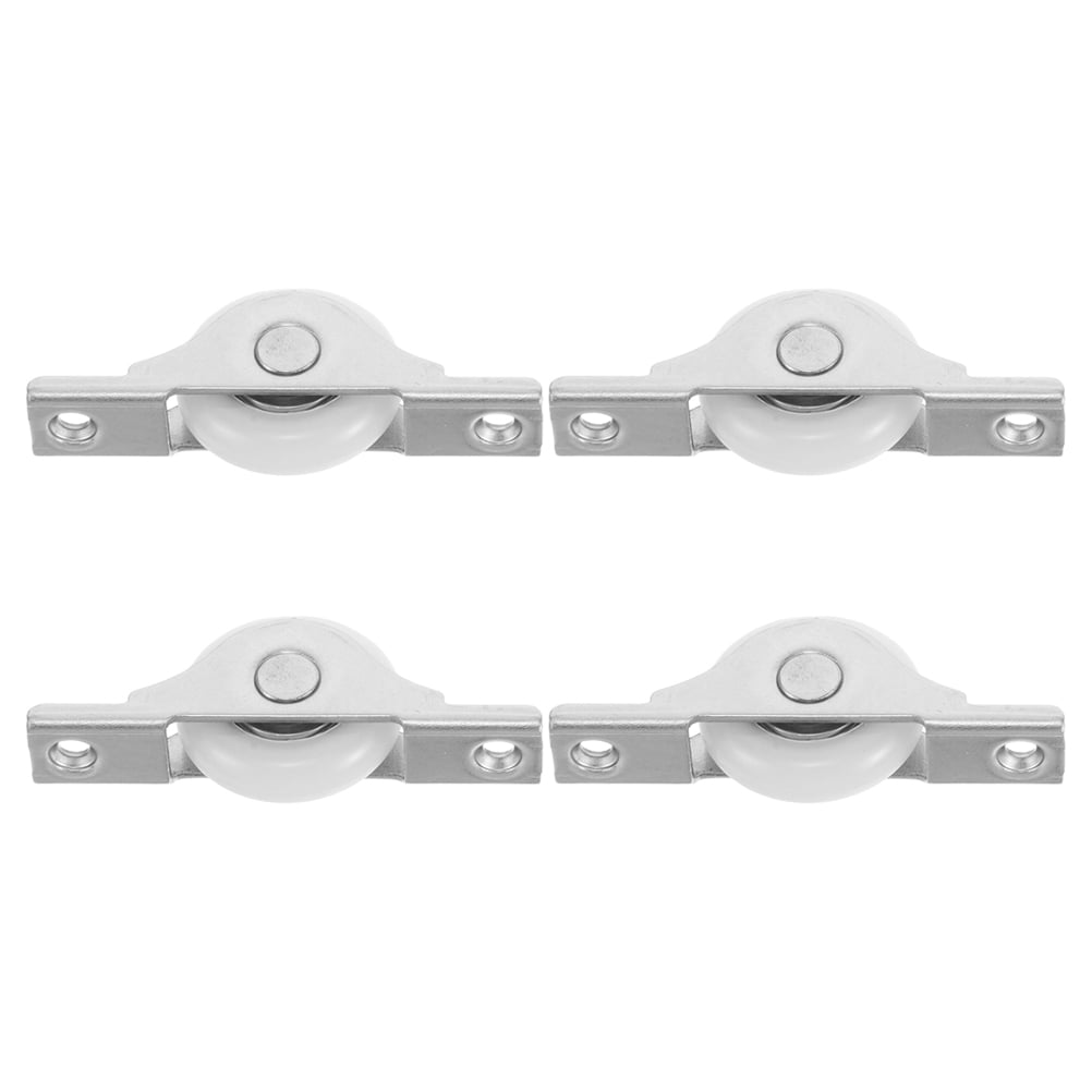 VOSAREA 5-Pack Silent Sliding Closet Door Rollers With Bearings – Cold Rolled Steel Track Wheels For Wardrobe & Furniture Doors VOSAREA 5-Pack Silent Sliding Closet Door Rollers With Bearings – Cold Rolled Steel Track Wheels For Wardrobe & Furniture Doors