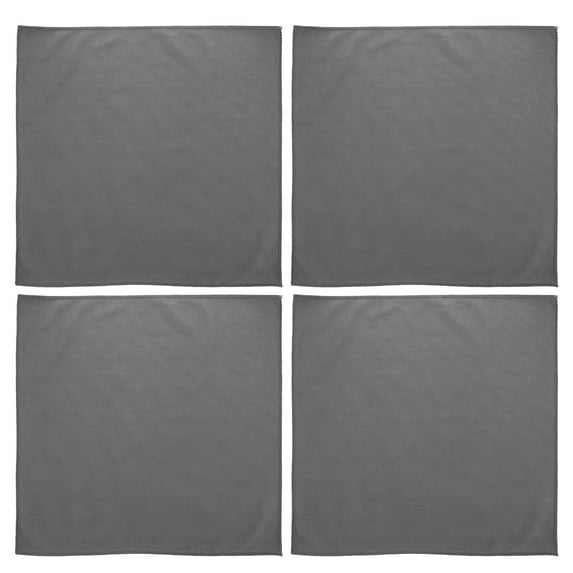 FUEENIRVA 4Pcs Reusable Grey Superfine Fiber Cleaning Cloths for Glasshousehold and Window Cleaning