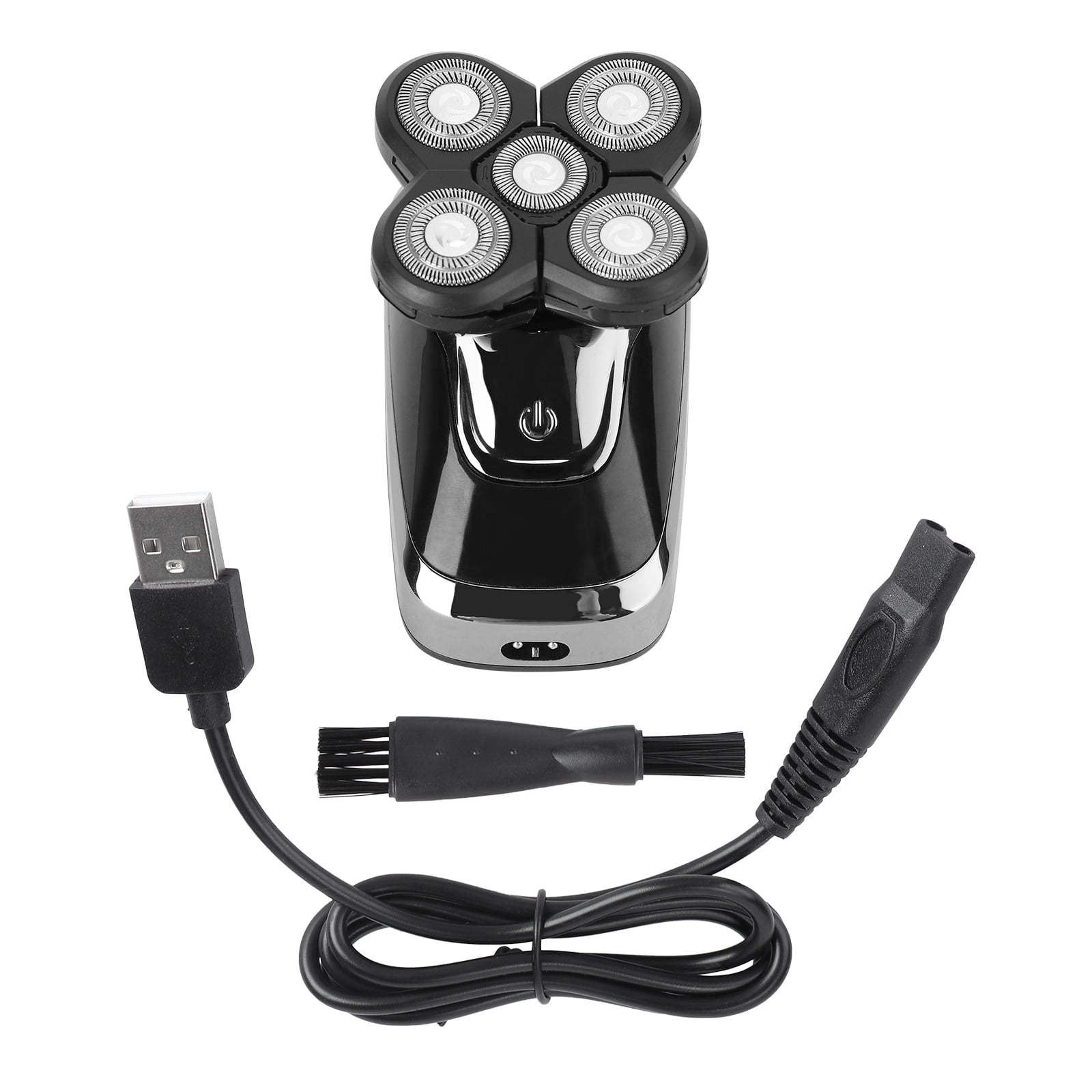 WORGEOUS 5 Blades Electric Shaver for Men with 4D Floating Head Hair ...