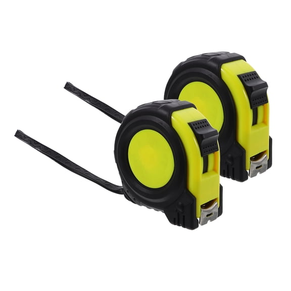 ADDHAT Measuring Tape Retractable Multi Color Dual Scale Design Tool for Construction 1 Set