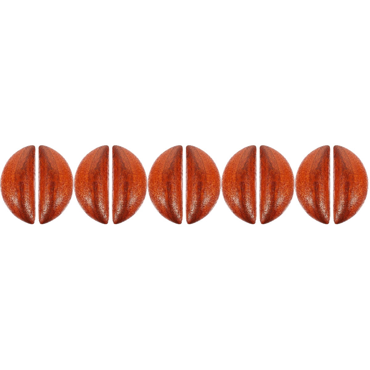 WORGEOUS 5 Pairs Wooden Holy Cups Divination Supplies Traditional ...