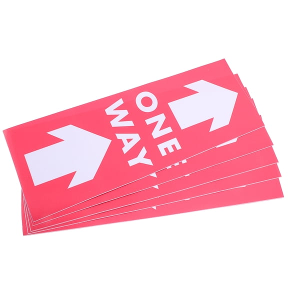 GOOHOCHY Pvc Arrow Stickers For Floors and Walls 5Pcs