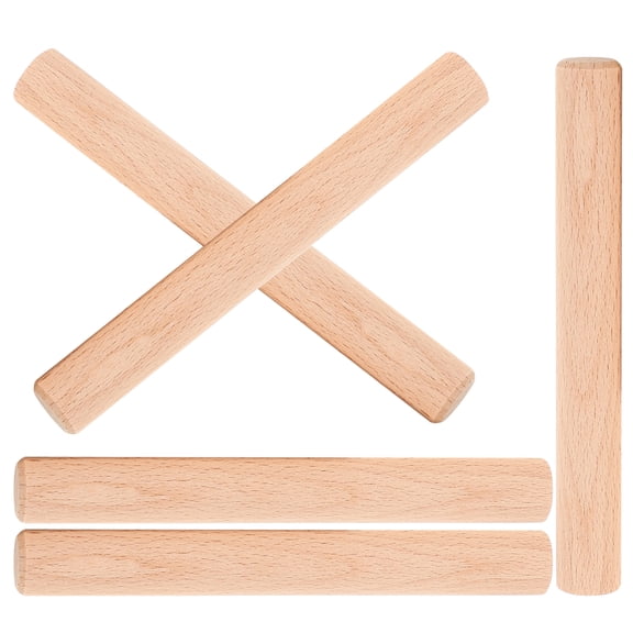 WORGEOUS  5 Pcs Railing Planter Holder Hole Board Wooden Stick