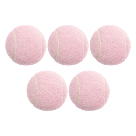 FUEENIRVA Tennis Balls Rubber Practice Training Playground 5 Pcs