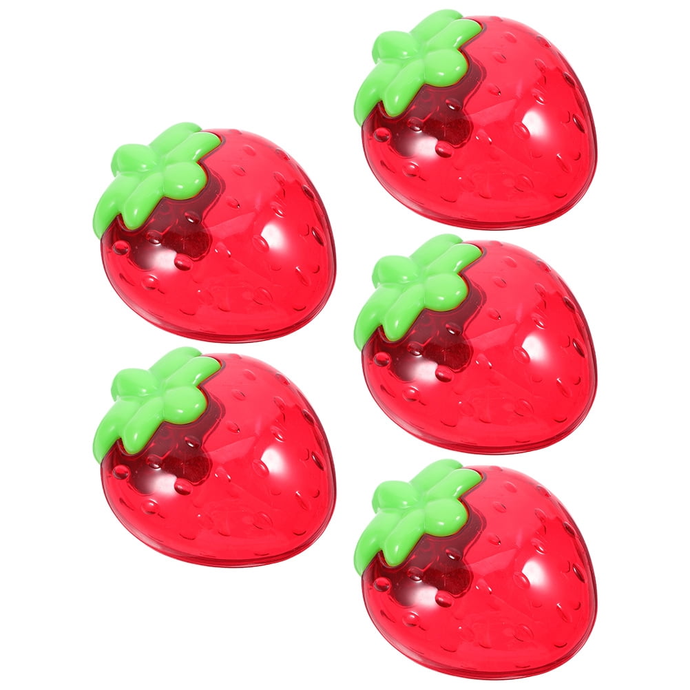 GOOHOCHY Strawberry Theme Party Supplies Red Plastic Candy Boxes for ...