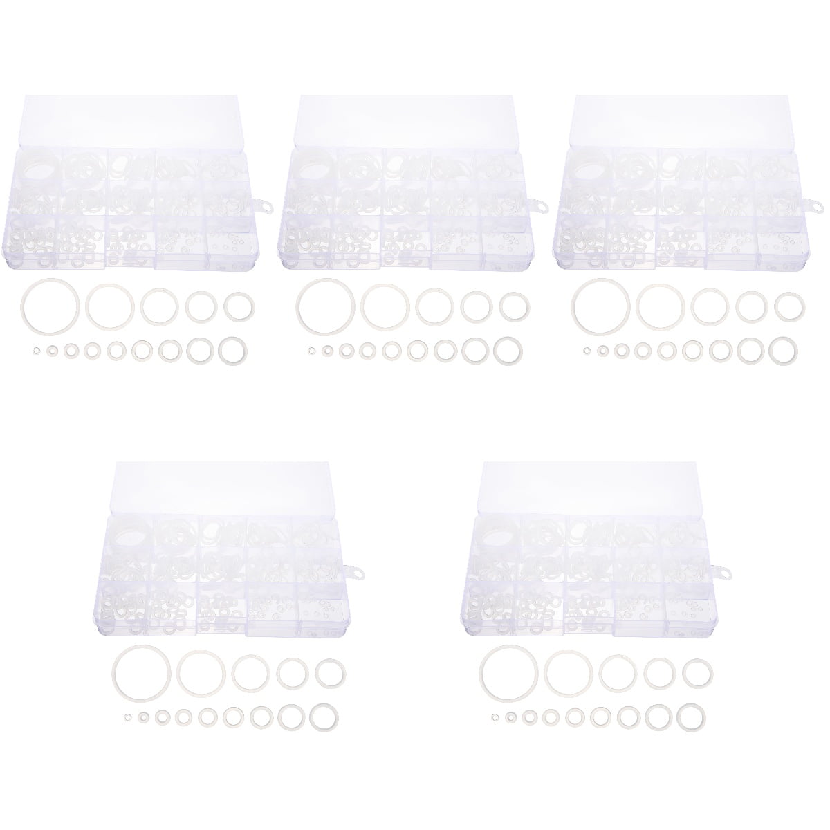 WORGEOUS 5 Sets Assortment Hose Washer Hose Bib Repair Kit Flat Sealing ...