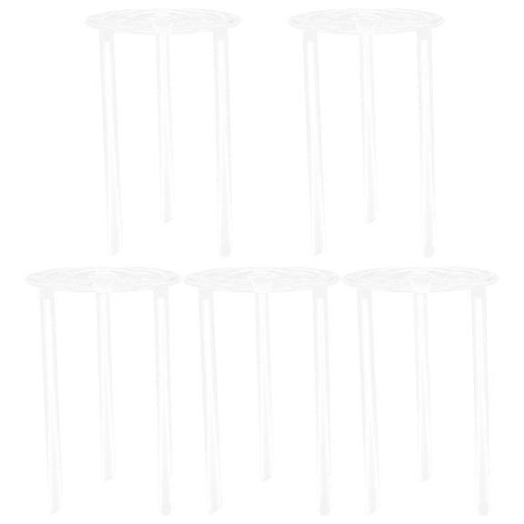 BESTYASH Transparent Cake Support Plates, Layered Cake Separator Plates, 5 Sets for Baking and Decorating