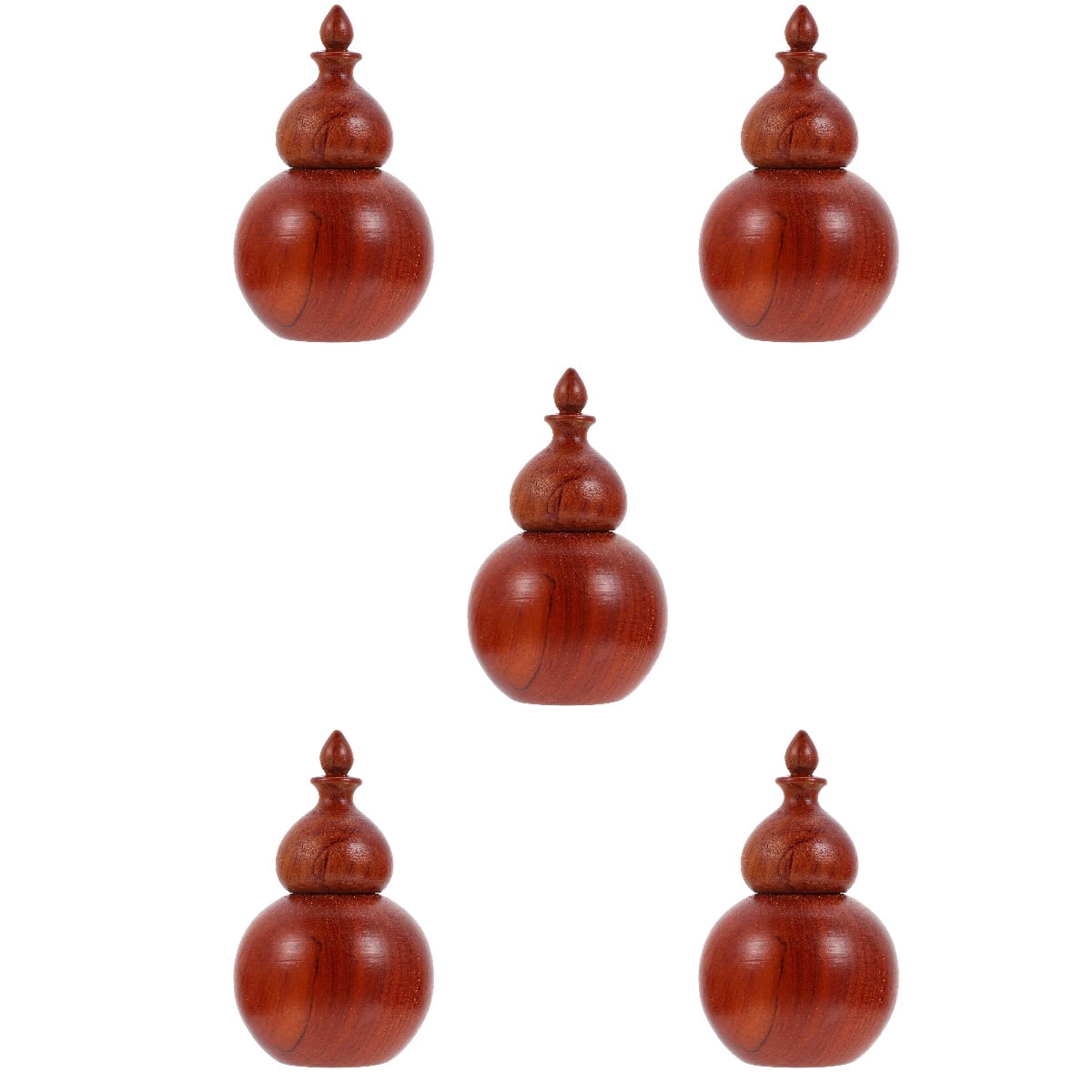 WORGEOUS 5 pcs Calabash Gourd Toothpick Holder Pressing Type Automatic ...
