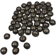 WORGEOUS 50 Pcs Rustic Metal Christmas with Star Cutout, Mini for Holiday Crafts, Tree Decorations, Party Favors