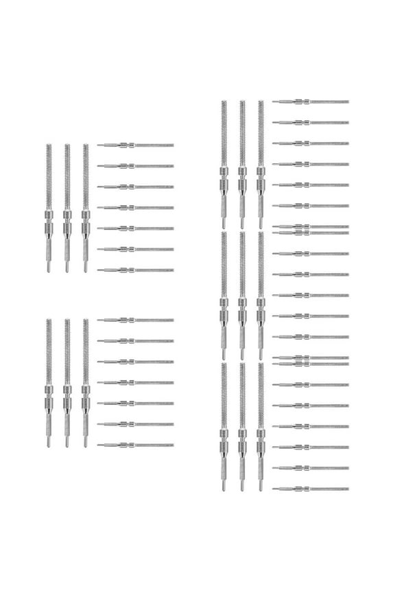 50 pcs  Watch Replacement Stem Crown Kit Watch Crown Replacement Watch Repairing Supplies