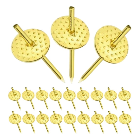 WORGEOUS 50pcs Picture Frame Hanging Kit With Push Pins And Nails Hanging Equipment Picture Hangers For Drywall Picture Frame Nails Wall Hanging Hardware