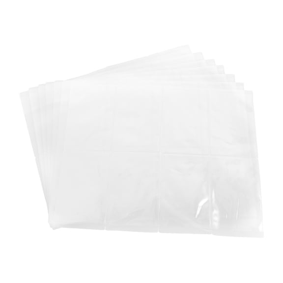 WORGEOUS 56 Pcs Id Badge Card Cover Work 9.30X5.90X0.10CM Transparent