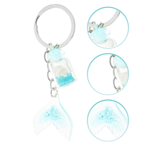 WORGEOUS Keychain Assorted Color 5Pcs 3.7X1.2X0.6In Everyday Use Birthday Party Favor