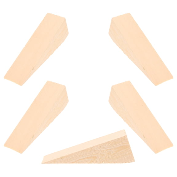 ADDHAT Wood Leveler Tool Chocolate Color 5Pcs Simple and Elegant Design