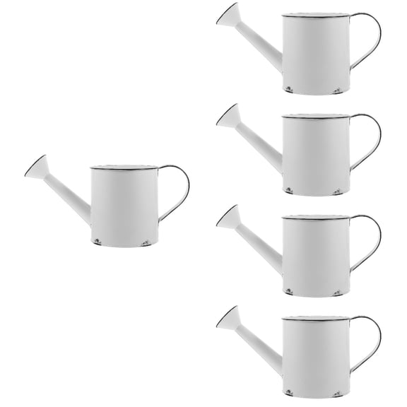 WORGEOUS 5pcs Kettle Shaped Planter Pot Flower Pot Tabletop Plant Pot Desktop Flower Pot Planter Decoration