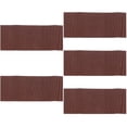thumbnail image 1 of WORGEOUS 5pcs  Kungfu Tea Set Slat Mat Handmade Bamboo Tea Table Runner for Home Tea House, 1 of 8