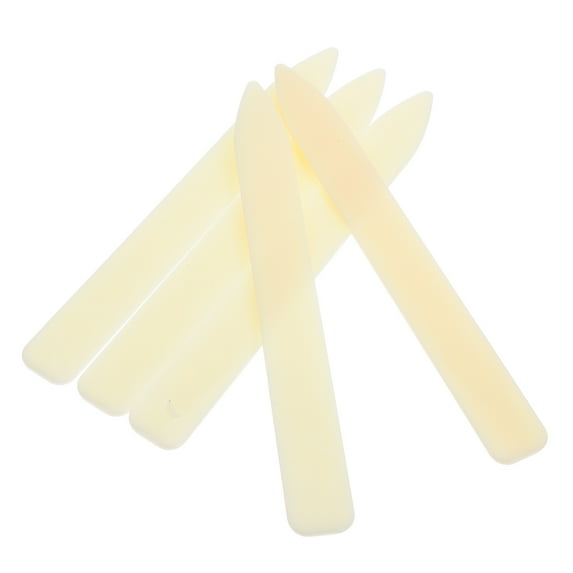 FUEENIRVA Bone Paper Folder Letter Opener Plastic 5pcs