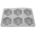 thumbnail image 1 of WORGEOUS  6 Cavities Soap Making Kit Cupcake Time-saving Mold Impermeable, 1 of 8