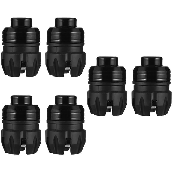 WORGEOUS 6-Piece Motorcycle Front Fork Slider Crash Protector Set Anti-Collision Accessories for Bike Safety
