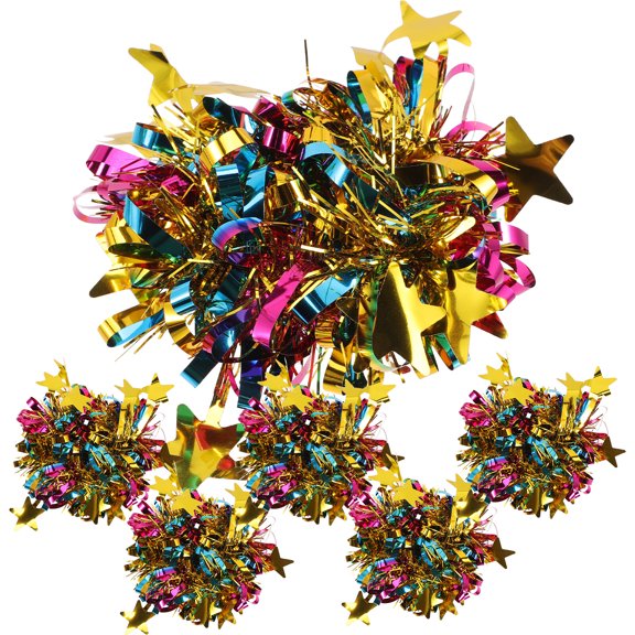 HINTRMENT Cheering Supplies Round Shape Adults Dancers 6Pcs 4.3x4.3in