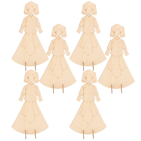 WORGEOUS  6 Pcs Hanging Decoration Clay Picture Frame Child