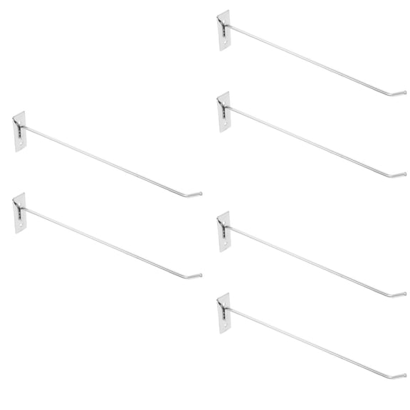 GETAJGHSD  Metal Pegboard Organizer Accessories for Garden Use 6Pcs