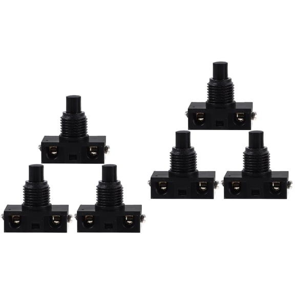 FUEENIRVA Push Button Replacement Black ABS for Home Electronics Easy to Use