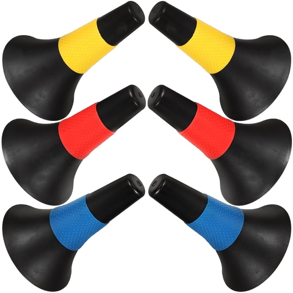 WORGEOUS 6 Pcs Soccer Cones for Training Football Agility Poles Fitness