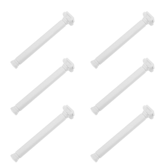 White Roman Column Statue for Decoration Made of Durable ABS Material 6 Pieces